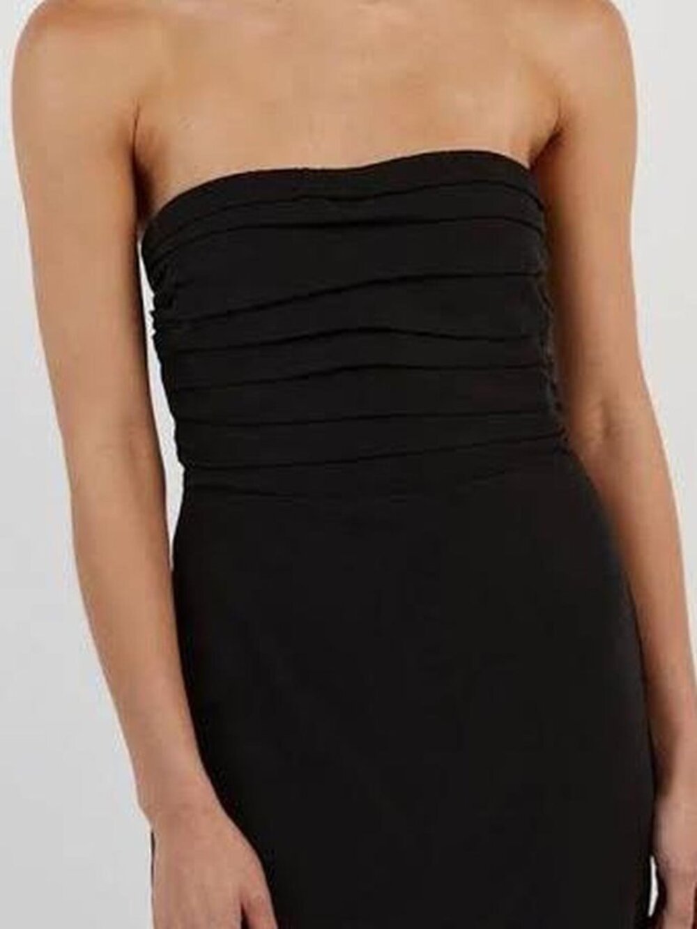 Shelby Black Midi Dress
